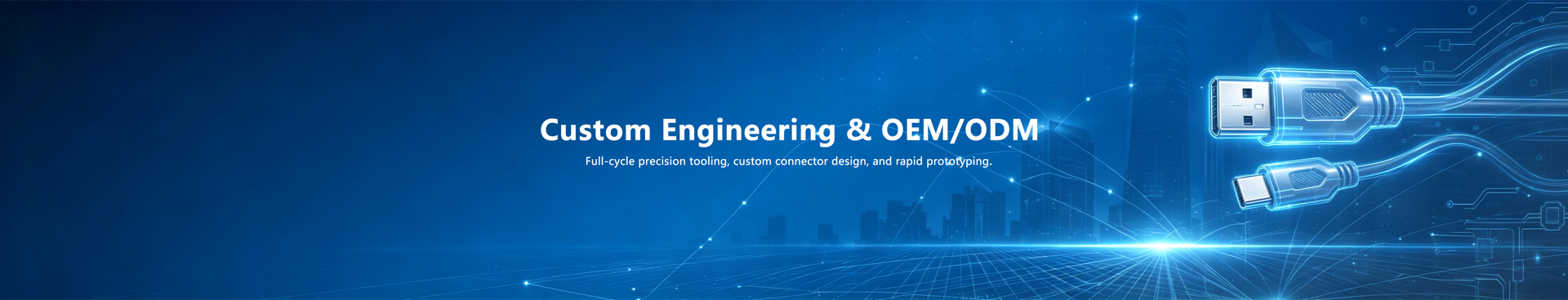 Custom Engineering & OEM/ODM - Junruisheng Industrial Connectors